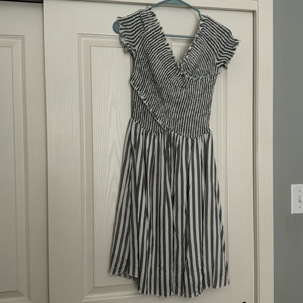 Black and White summer dress.